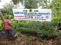 ELISA et SMLH présents en Haïti (banderoles AFAM)