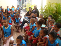 Fête à la crèche de Salvador