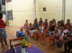 Fête à la crèche de Salvador