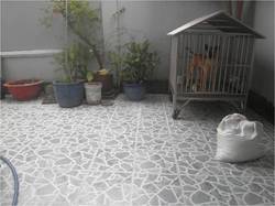 La nouvelle cour  de la Maison d'Amour d'Ho Chi Minh Ville