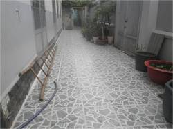 La nouvelle cour  de la Maison d'Amour d'Ho Chi Minh Ville