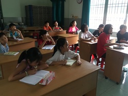 Les Gepetrotteuses à la Maison d'Amour de Thu Duc