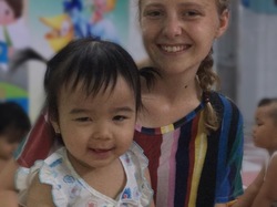 Les Gepetrotteuses à la Maison d'Amour de Thu Duc