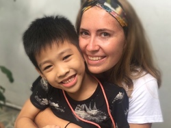 Les Gepetrotteuses à la Maison d'Amour de Thu Duc