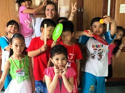 Les Gepetrotteuses à la Maison d'Amour de Thu Duc