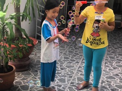 Les Gepetrotteuses à la Maison d'Amour de Thu Duc