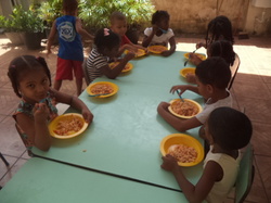 Photos de la crèche de Salvador fin 2017