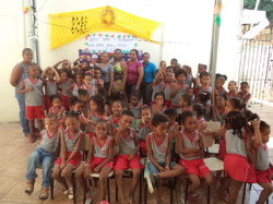 Photos de la crèche de Salvador fin 2017