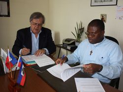 Signature convention Haïti
