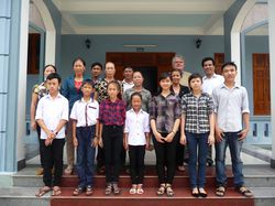 Visite au Père Minh à Quang Phuc, le 23 juin 2014