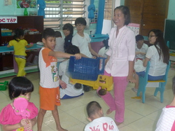 Visite de l'orphelinat de Go Vap le 18 juin 2014