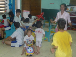 Visite de l'orphelinat de Go Vap le 18 juin 2014