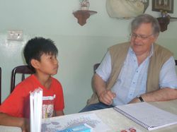 Visite de la Maison d'Amour de Thu Duc à Ho Chi Minh Ville, le 17 juin 2014